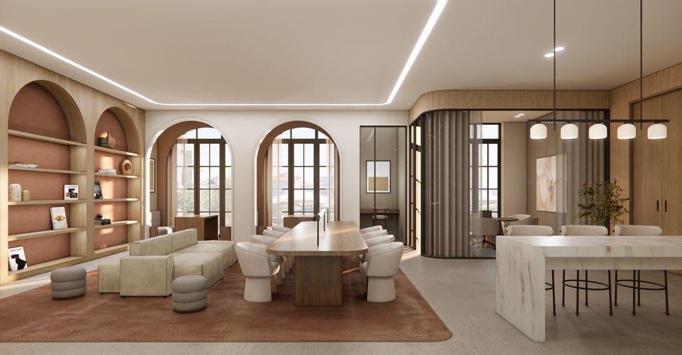 Modern 6-bedroom villa in Mountain View Ras El Hekma framed by palm-lined garden and private pool